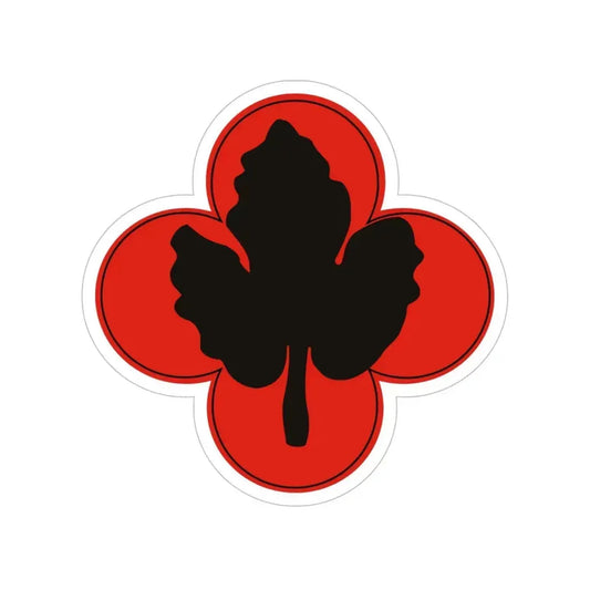 43rd Infantry Division CSIB (U.S. Army) Transparent STICKER Die-Cut Vinyl Decal 6 Inch - The Sticker Space