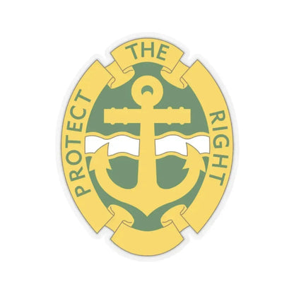 43rd Military Police Brigade 2 (U.S. Army) STICKER Vinyl Kiss-Cut Decal 2 Inch Transparent - The Sticker Space