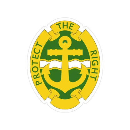 43rd Military Police Brigade 2 (U.S. Army) Transparent STICKER Die-Cut Vinyl Decal 2 Inch - The Sticker Space