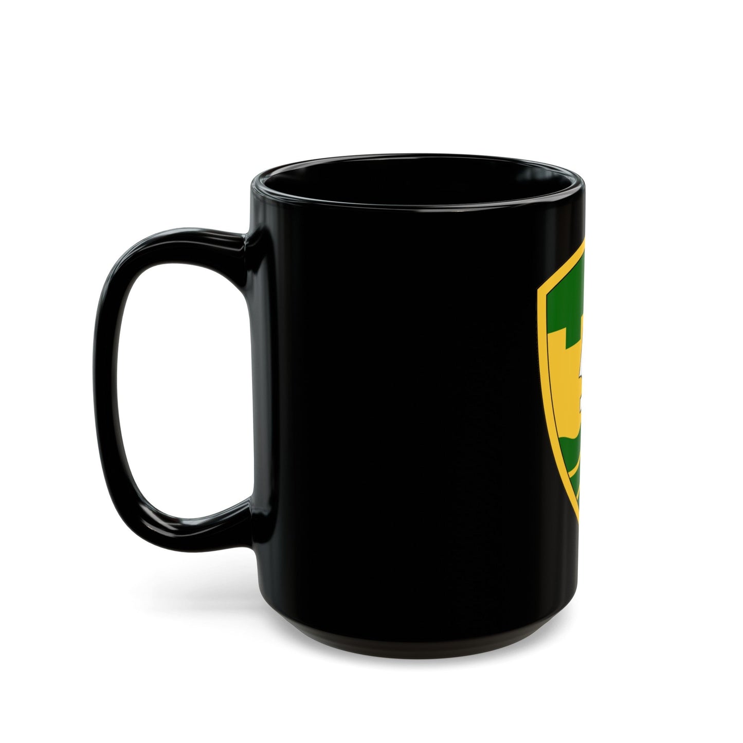 43rd Military Police Brigade (U.S. Army) Black Coffee Mug-The Sticker Space