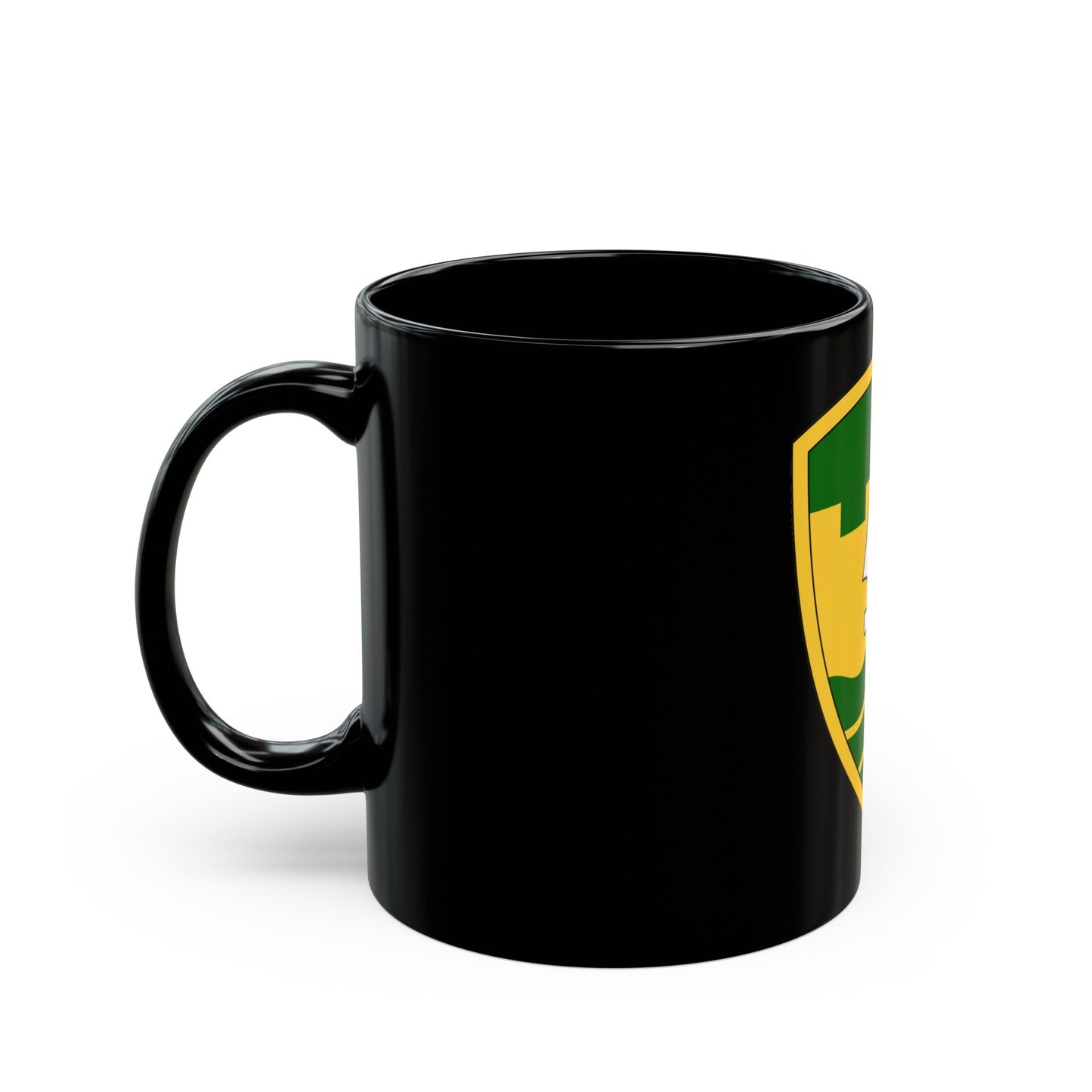 43rd Military Police Brigade (U.S. Army) Black Coffee Mug-The Sticker Space