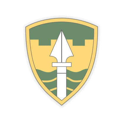 43rd Military Police Brigade (U.S. Army) STICKER Vinyl Kiss-Cut Decal 3 Inch Transparent - The Sticker Space
