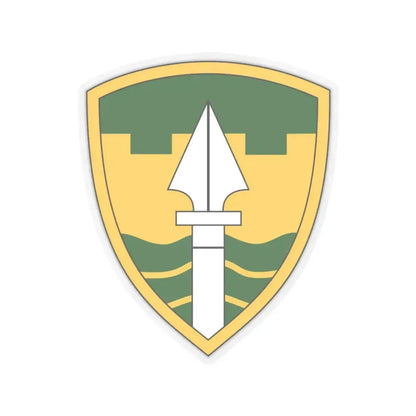 43rd Military Police Brigade (U.S. Army) STICKER Vinyl Kiss-Cut Decal 4 Inch Transparent - The Sticker Space