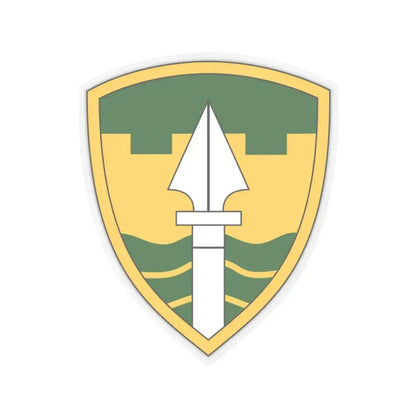 43rd Military Police Brigade (U.S. Army) STICKER Vinyl Kiss-Cut Decal 6 Inch Transparent - The Sticker Space