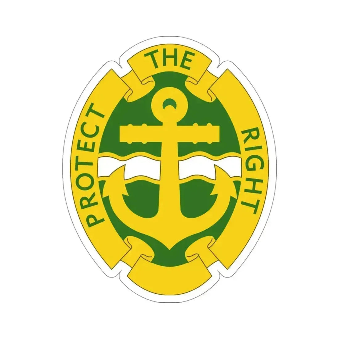 43rd Military Police Brigade v2 (U.S. Army) STICKER Vinyl Die-Cut Decal 4 Inch - The Sticker Space