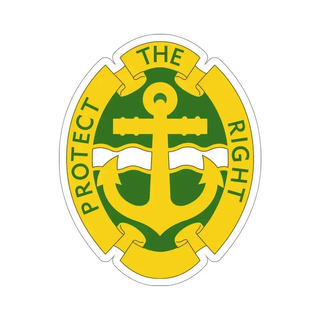 43rd Military Police Brigade v2 (U.S. Army) STICKER Vinyl Die-Cut Decal 5 Inch - The Sticker Space