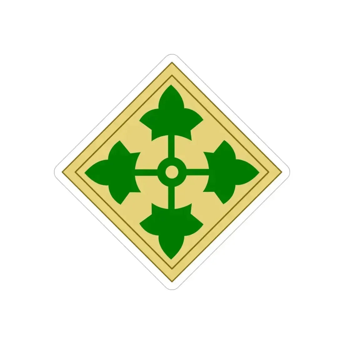 43rd Sustainment Brigade 2 (U.S. Army) REVERSE PRINT Transparent Die-Cut STICKER 6 Inch Die-Cut Transparent - The Sticker Space