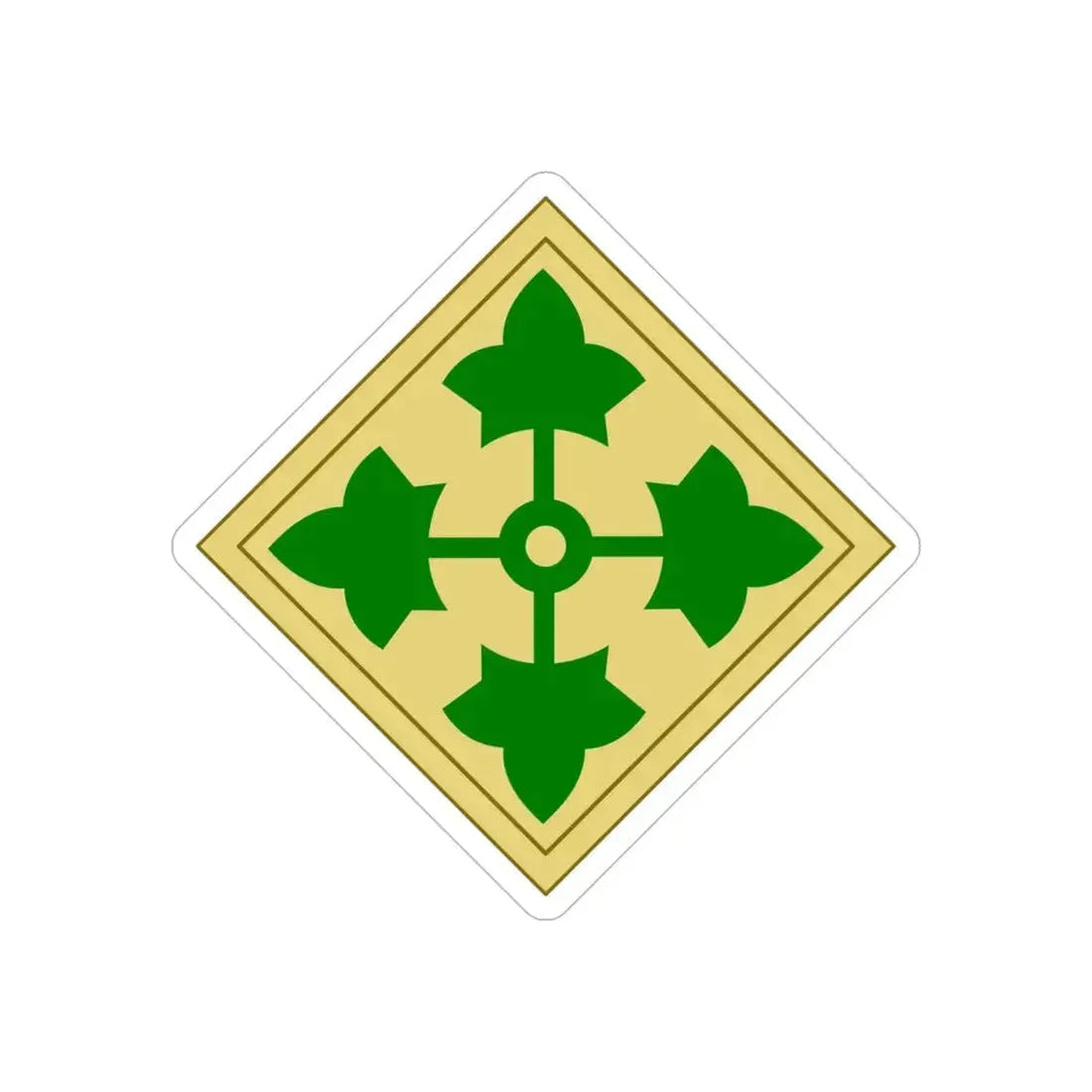 43rd Sustainment Brigade 2 (U.S. Army) REVERSE PRINT Transparent Die-Cut STICKER - The Sticker Space