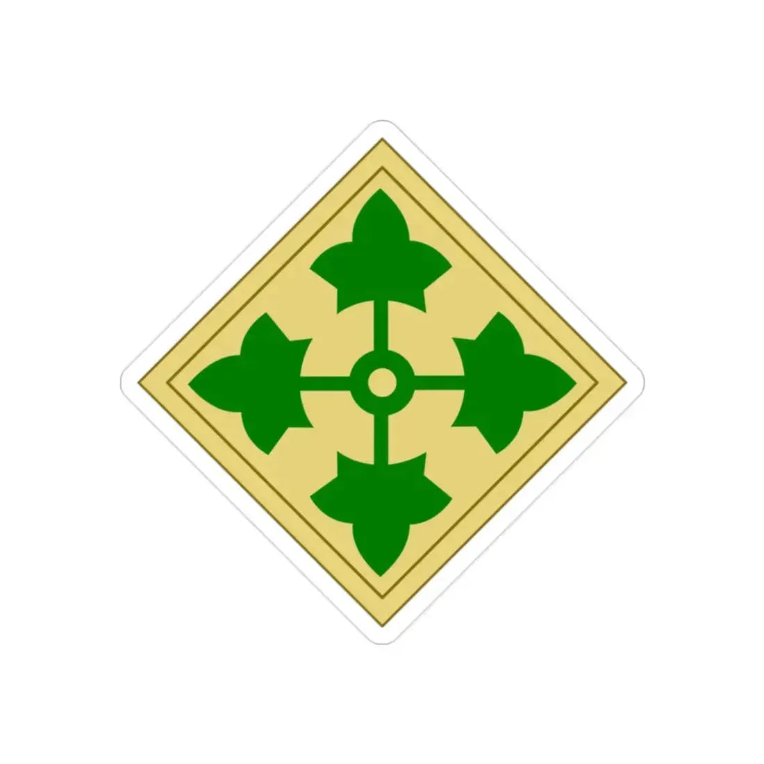 43rd Sustainment Brigade 2 (U.S. Army) REVERSE PRINT Transparent Die-Cut STICKER - The Sticker Space