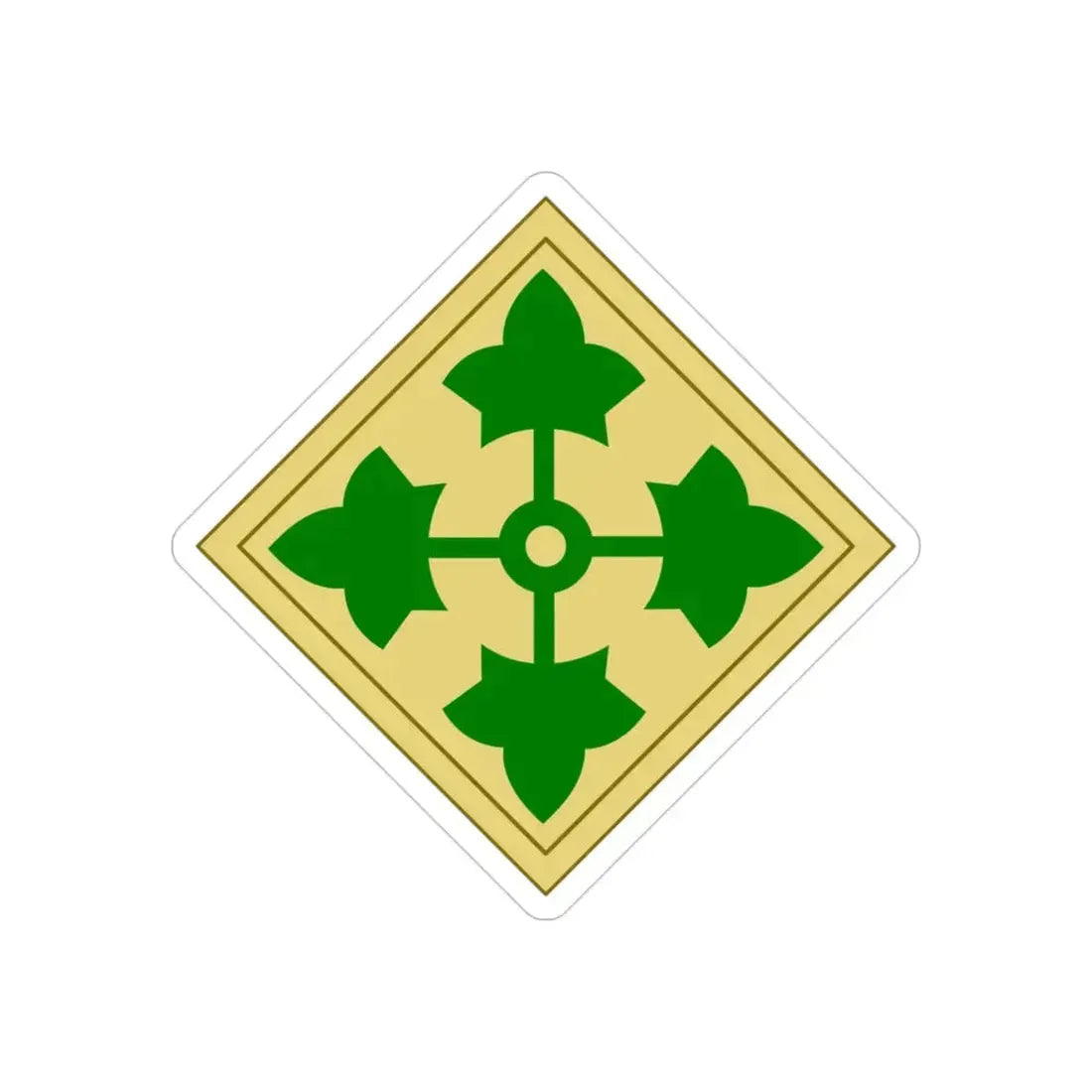 43rd Sustainment Brigade 2 (U.S. Army) REVERSE PRINT Transparent Die-Cut STICKER - The Sticker Space