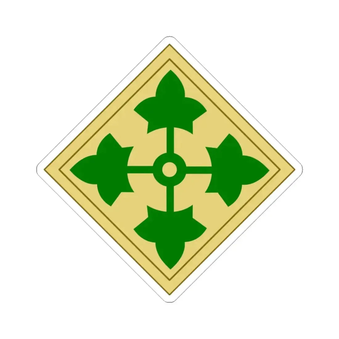 43rd Sustainment Brigade 2 (U.S. Army) STICKER Vinyl Kiss-Cut Decal 4 Inch White - The Sticker Space