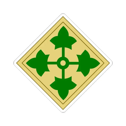 43rd Sustainment Brigade 2 (U.S. Army) STICKER Vinyl Kiss-Cut Decal 4 Inch White - The Sticker Space