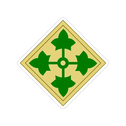 43rd Sustainment Brigade 2 (U.S. Army) Transparent STICKER Die-Cut Vinyl Decal 6 Inch - The Sticker Space