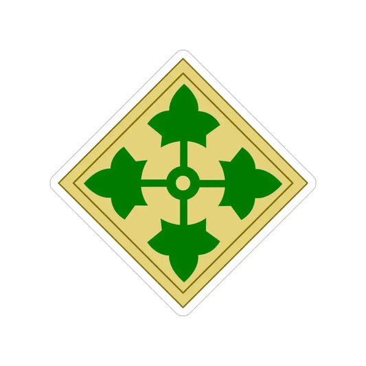 43rd Sustainment Brigade 2 (U.S. Army) Transparent STICKER Die-Cut Vinyl Decal 6 Inch - The Sticker Space