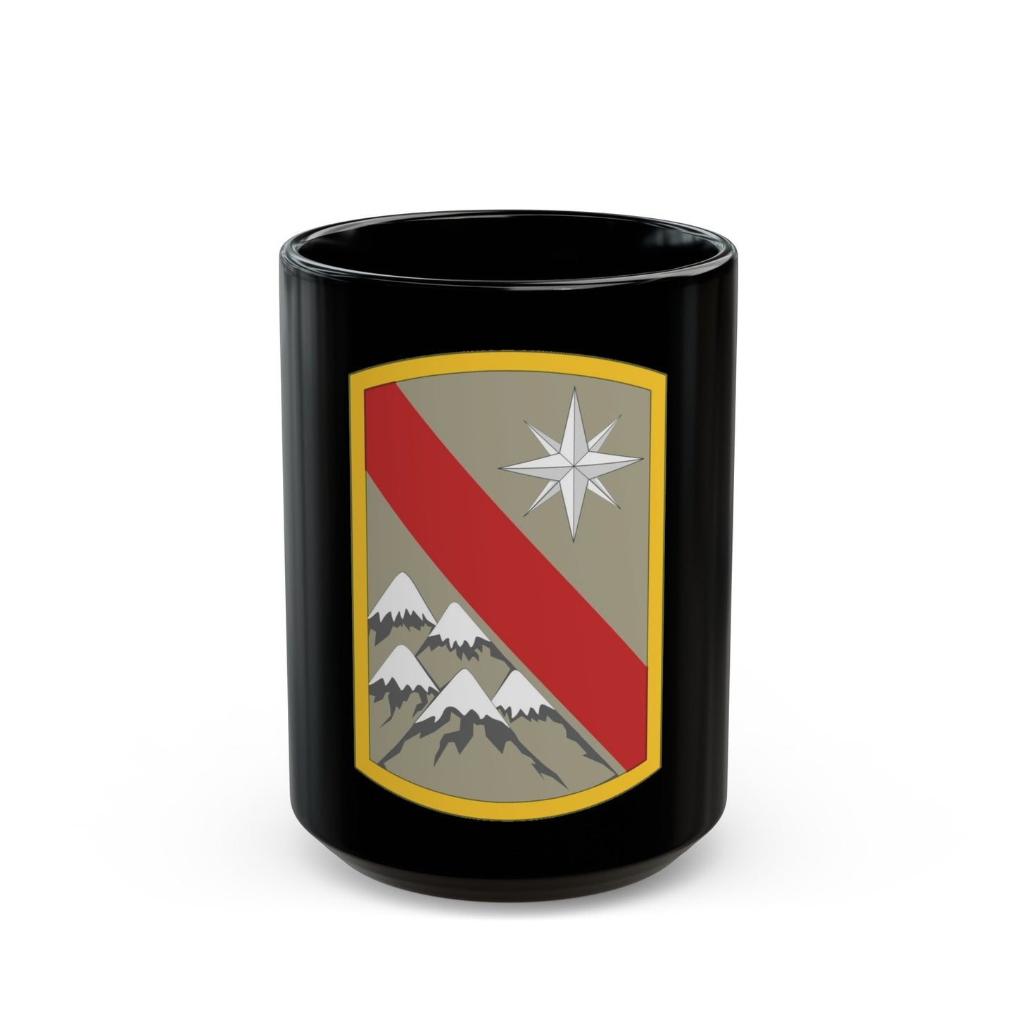 43rd Sustainment Brigade 3 (U.S. Army) Black Coffee Mug-15oz-The Sticker Space