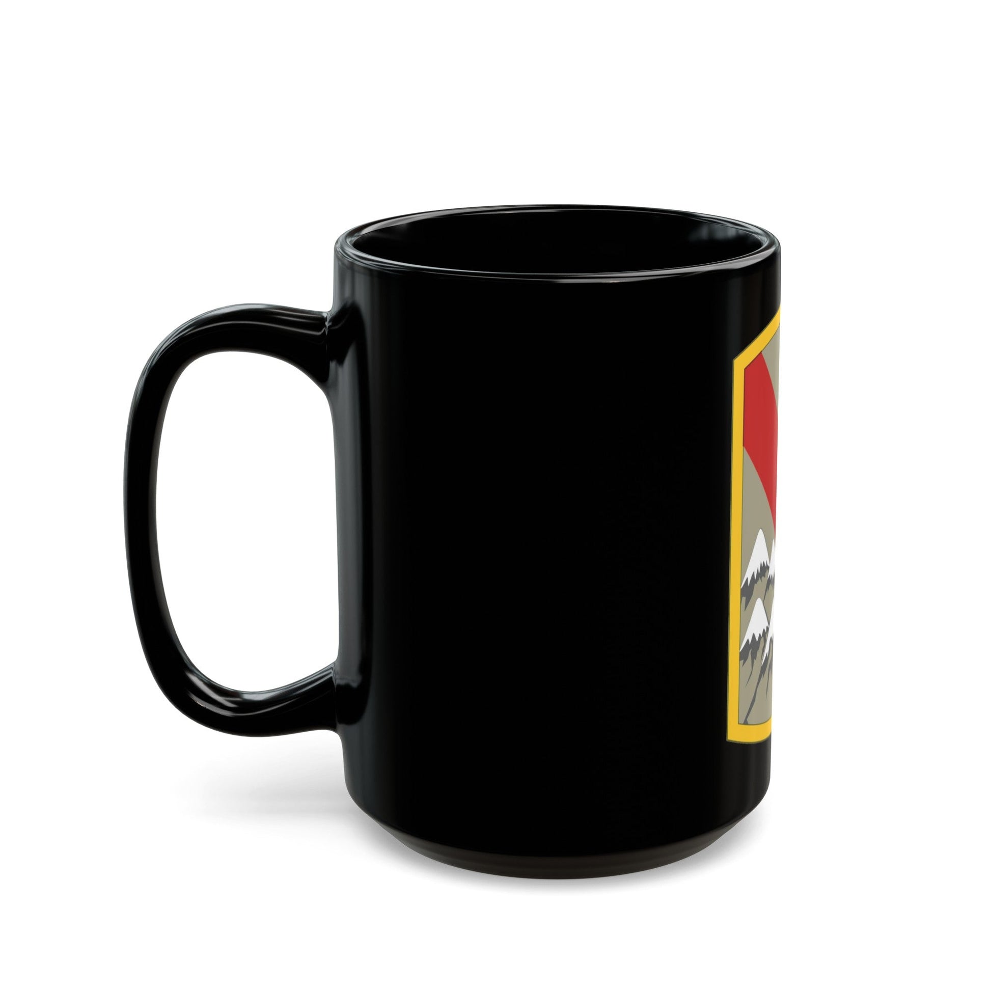 43rd Sustainment Brigade 3 (U.S. Army) Black Coffee Mug-The Sticker Space