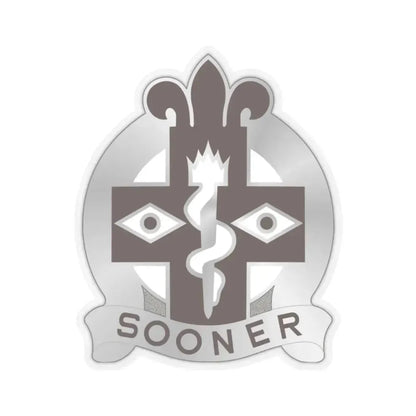 44 Evacuation Hospital (U.S. Army) STICKER Vinyl Kiss-Cut Decal 2 Inch Transparent - The Sticker Space