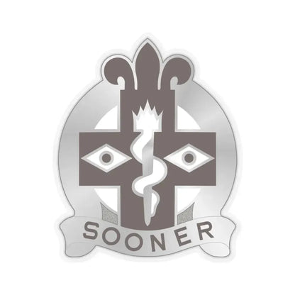 44 Evacuation Hospital (U.S. Army) STICKER Vinyl Kiss-Cut Decal 4 Inch Transparent - The Sticker Space