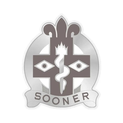 44 Evacuation Hospital (U.S. Army) STICKER Vinyl Kiss-Cut Decal 6 Inch Transparent - The Sticker Space