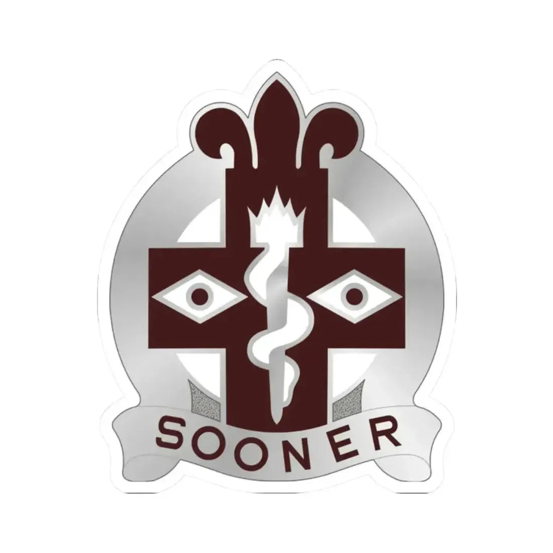 44 Evacuation Hospital (U.S. Army) STICKER Vinyl Kiss-Cut Decal - The Sticker Space