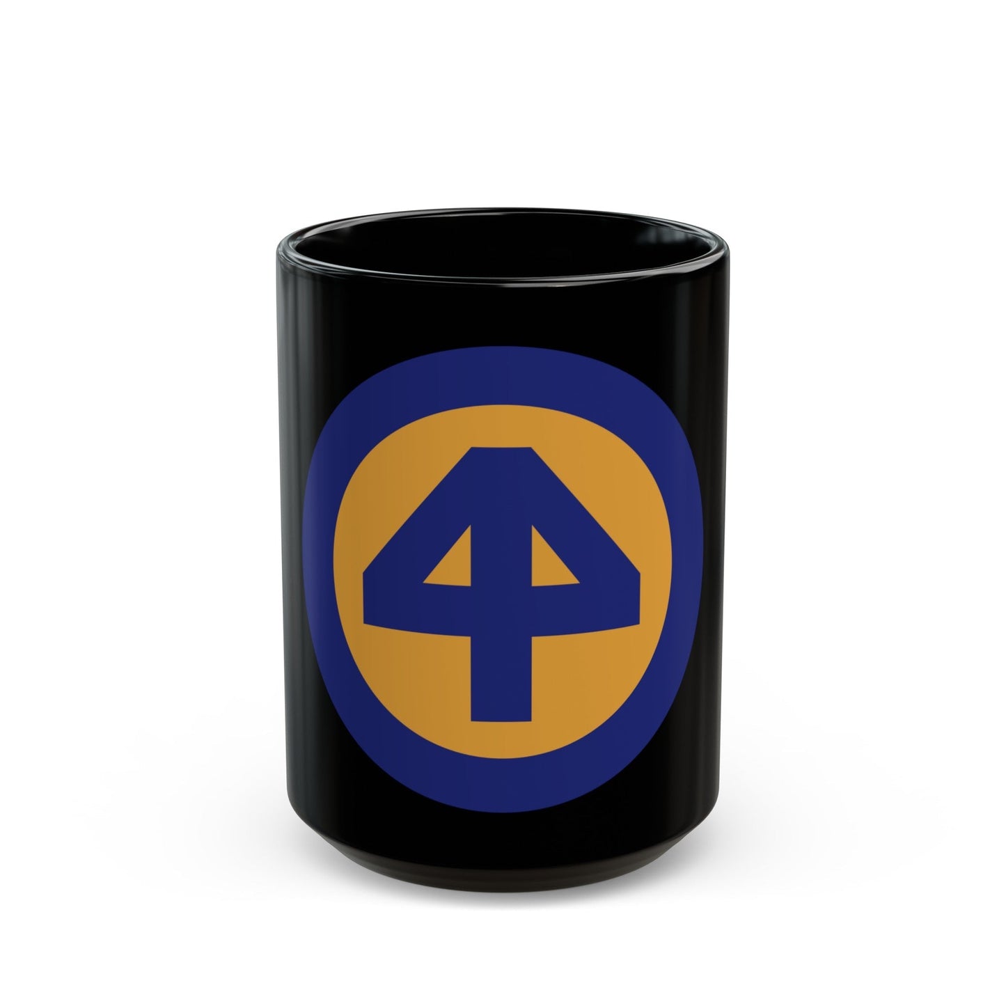 44 INF DIV SSI (U.S. Army) Black Coffee Mug-15oz-The Sticker Space