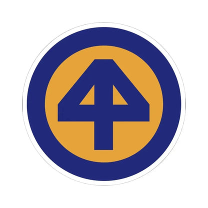 44 INF DIV SSI (U.S. Army) STICKER Vinyl Kiss-Cut Decal 4 Inch White - The Sticker Space