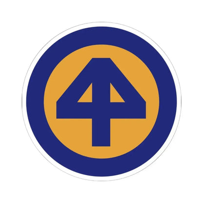 44 INF DIV SSI (U.S. Army) STICKER Vinyl Kiss-Cut Decal 6 Inch White - The Sticker Space