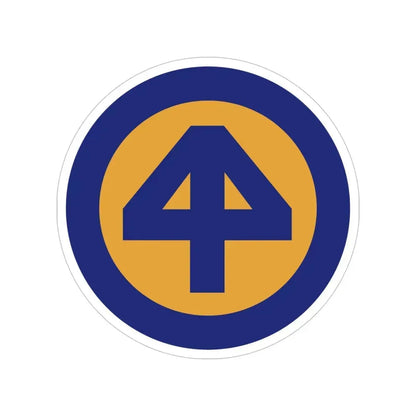 44 INF DIV SSI (U.S. Army) Transparent STICKER Die-Cut Vinyl Decal 5 Inch - The Sticker Space