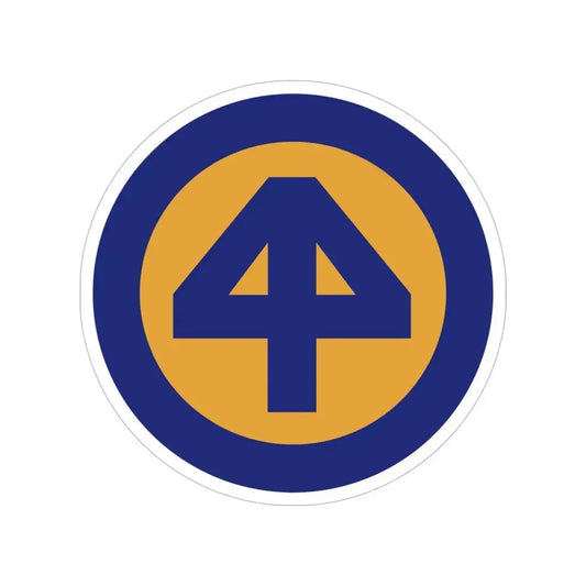 44 INF DIV SSI (U.S. Army) Transparent STICKER Die-Cut Vinyl Decal 6 Inch - The Sticker Space