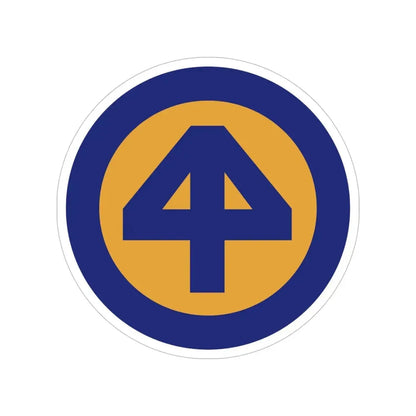44 INF DIV SSI (U.S. Army) Transparent STICKER Die-Cut Vinyl Decal - The Sticker Space