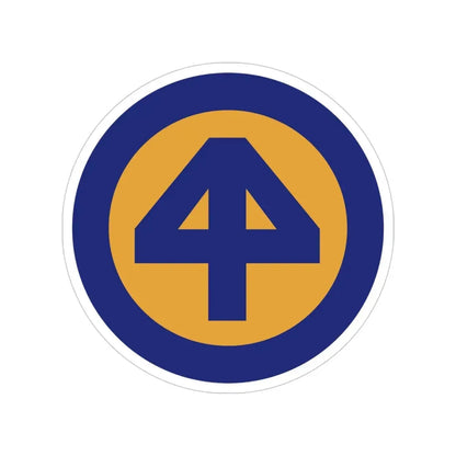 44 INF DIV SSI (U.S. Army) Transparent STICKER Die-Cut Vinyl Decal - The Sticker Space