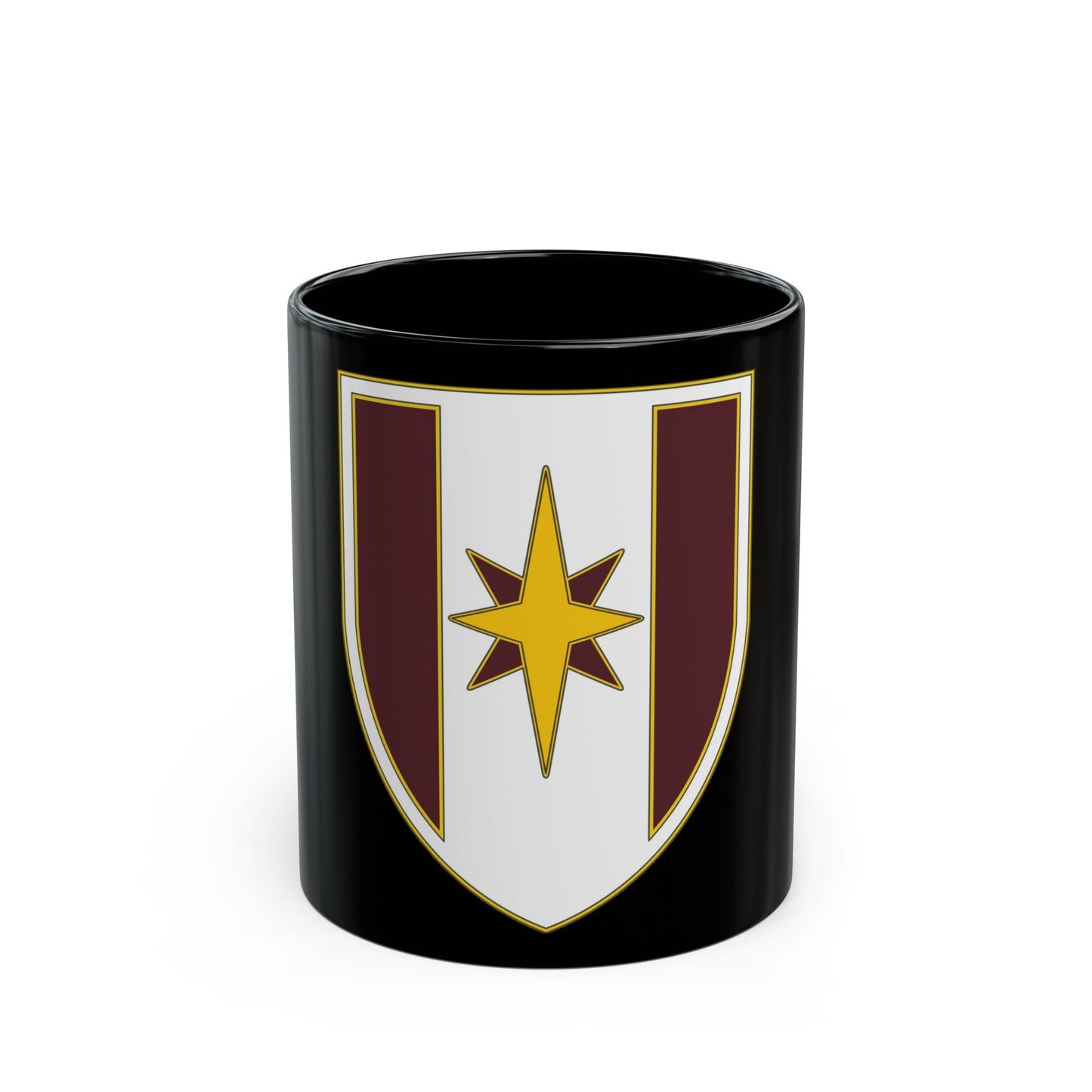 44 Medical Brigade 2 (U.S. Army) Black Coffee Mug-11oz-The Sticker Space