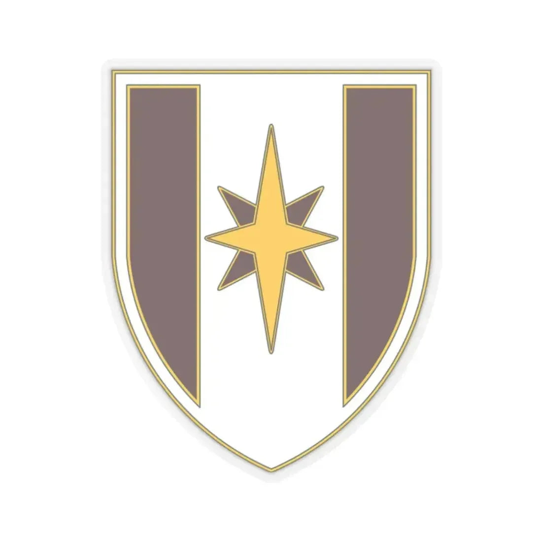 44 Medical Brigade 2 (U.S. Army) STICKER Vinyl Kiss-Cut Decal 2 Inch Transparent - The Sticker Space