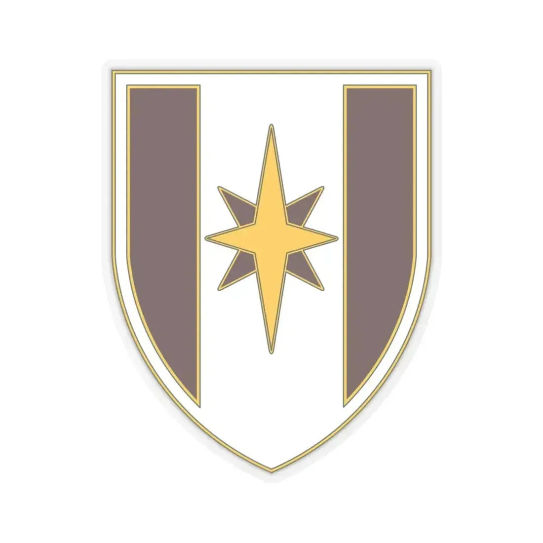 44 Medical Brigade 2 (U.S. Army) STICKER Vinyl Kiss-Cut Decal 6 Inch Transparent - The Sticker Space