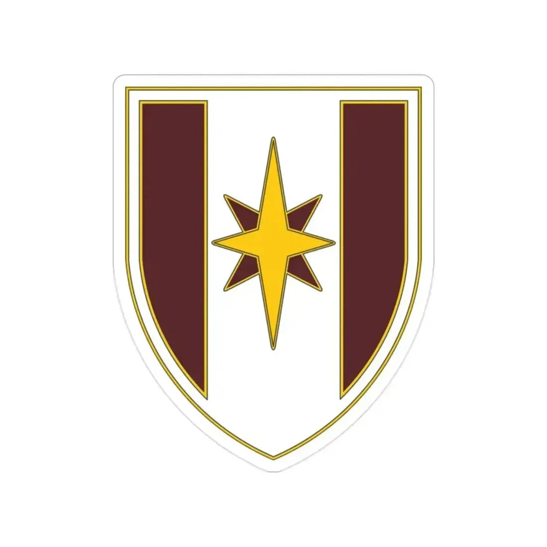 44 Medical Brigade 2 (U.S. Army) Transparent STICKER Die-Cut Vinyl Decal 2 Inch - The Sticker Space