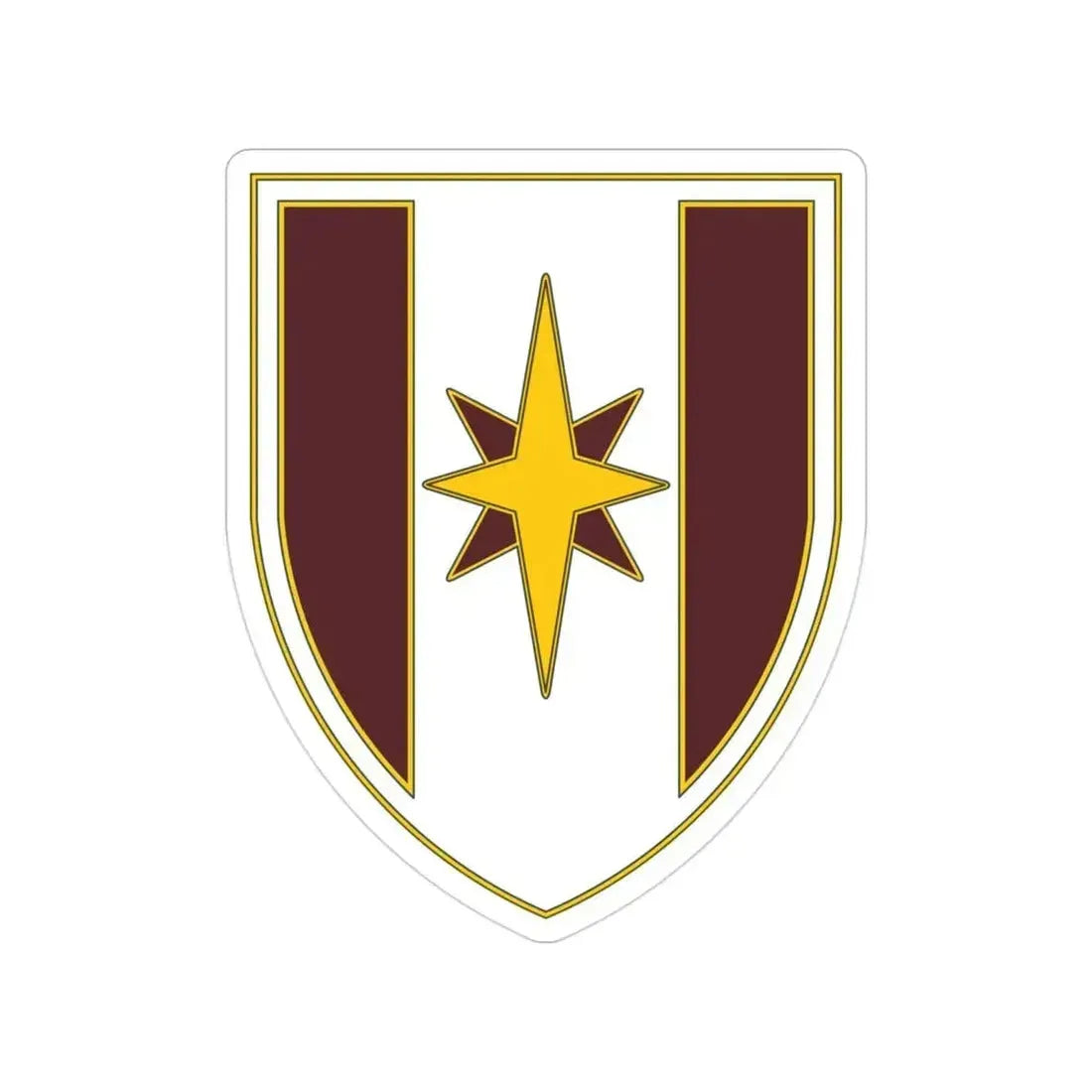 44 Medical Brigade 2 (U.S. Army) Transparent STICKER Die-Cut Vinyl Decal 3 Inch - The Sticker Space