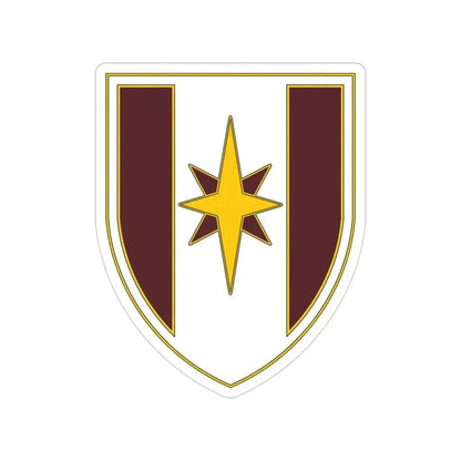 44 Medical Brigade 2 (U.S. Army) Transparent STICKER Die-Cut Vinyl Decal 4 Inch - The Sticker Space