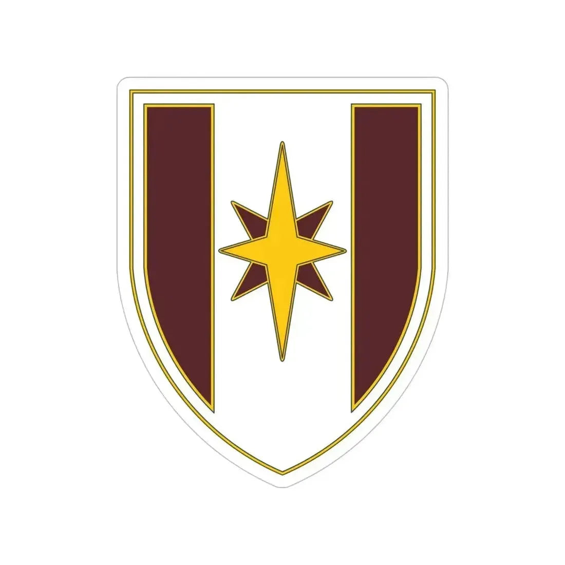 44 Medical Brigade 2 (U.S. Army) Transparent STICKER Die-Cut Vinyl Decal 6 Inch - The Sticker Space