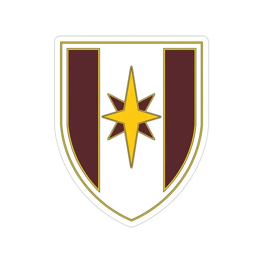 44 Medical Brigade 2 (U.S. Army) Transparent STICKER Die-Cut Vinyl Decal 6 Inch - The Sticker Space