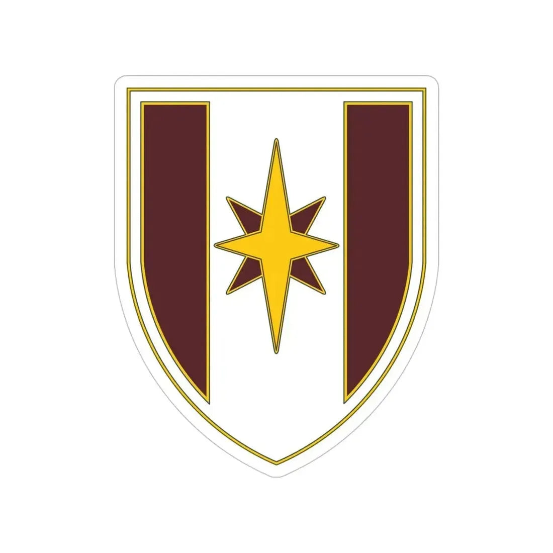 44 Medical Brigade 2 (U.S. Army) Transparent STICKER Die-Cut Vinyl Decal - The Sticker Space