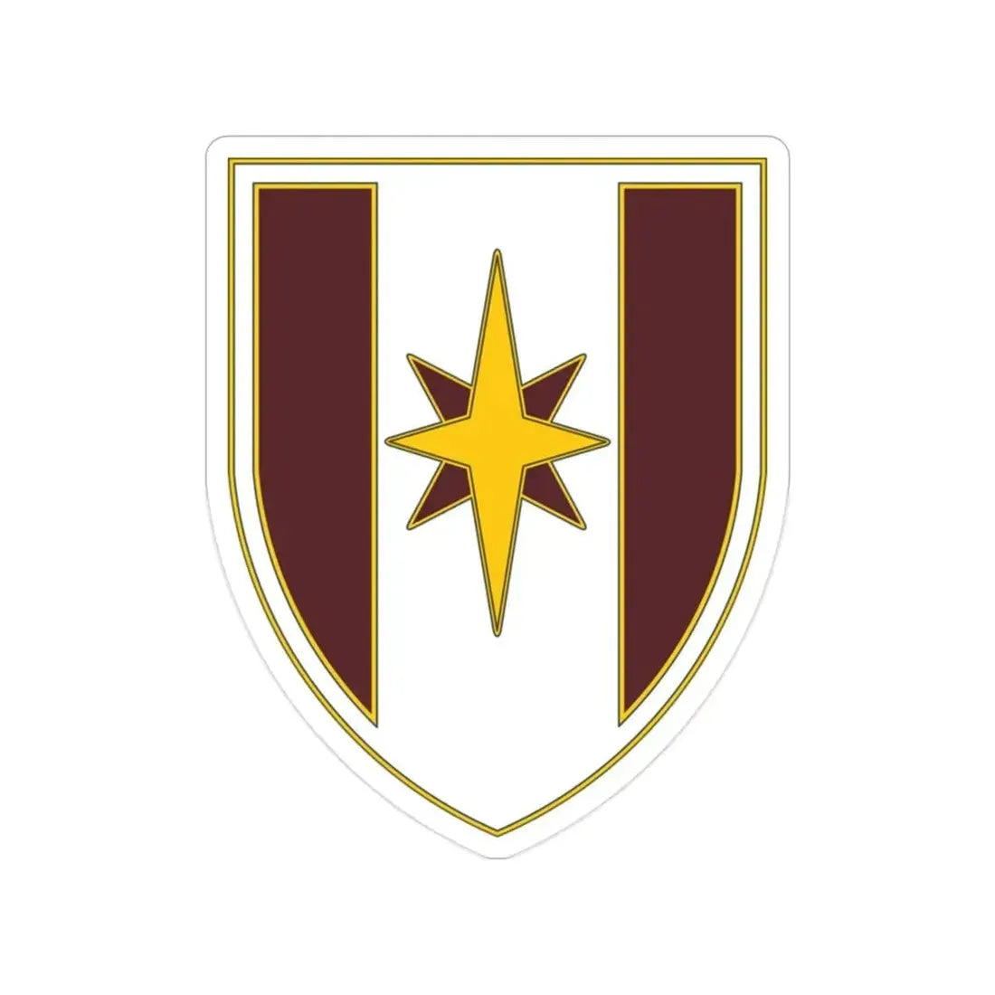 44 Medical Brigade 2 (U.S. Army) Transparent STICKER Die-Cut Vinyl Decal - The Sticker Space