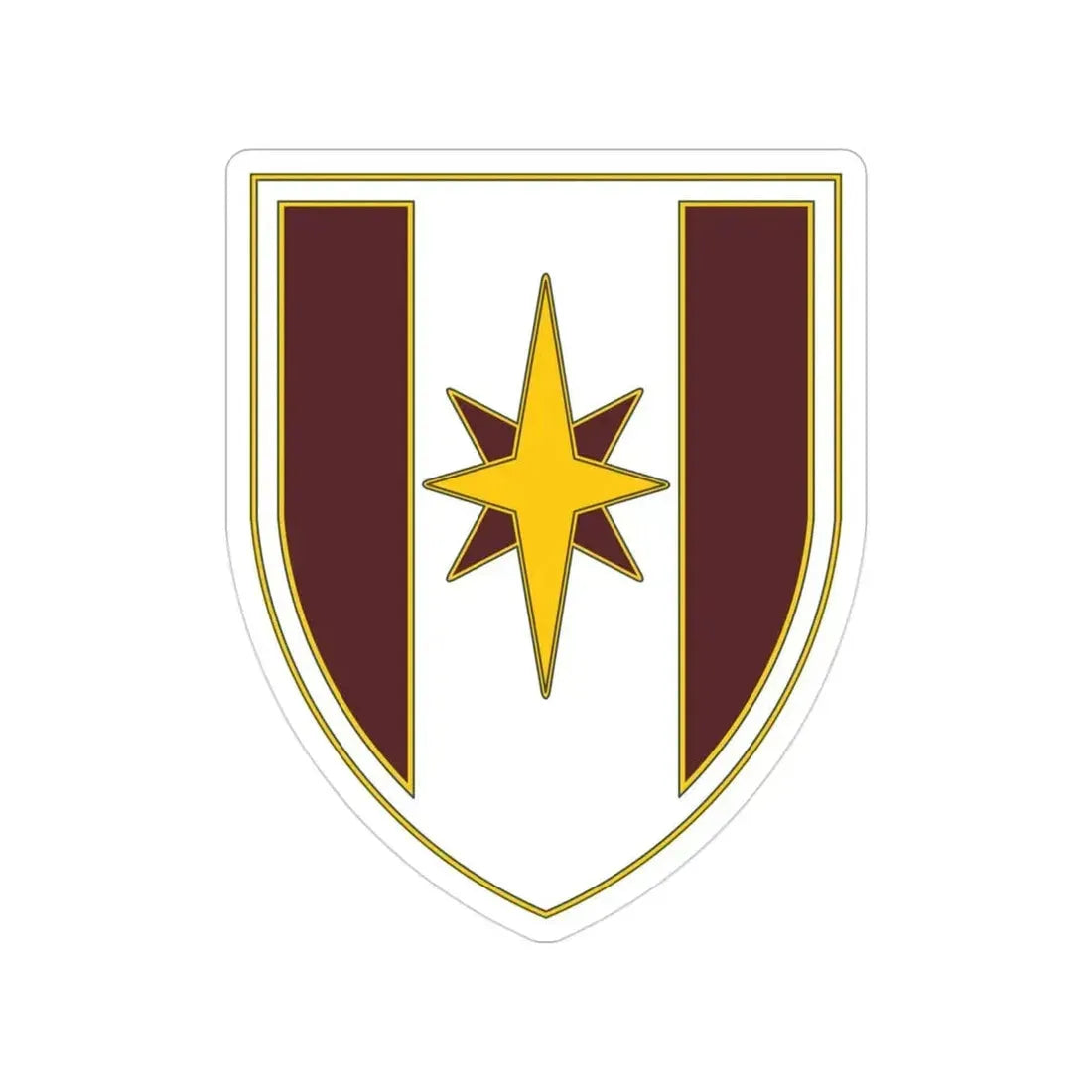 44 Medical Brigade 2 (U.S. Army) Transparent STICKER Die-Cut Vinyl Decal - The Sticker Space