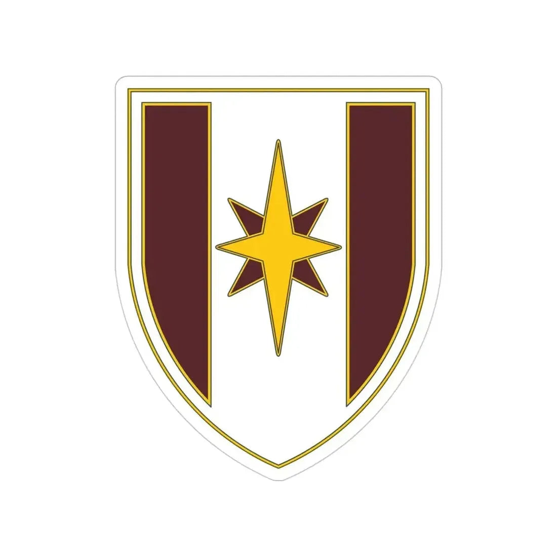 44 Medical Brigade 2 (U.S. Army) Transparent STICKER Die-Cut Vinyl Decal - The Sticker Space
