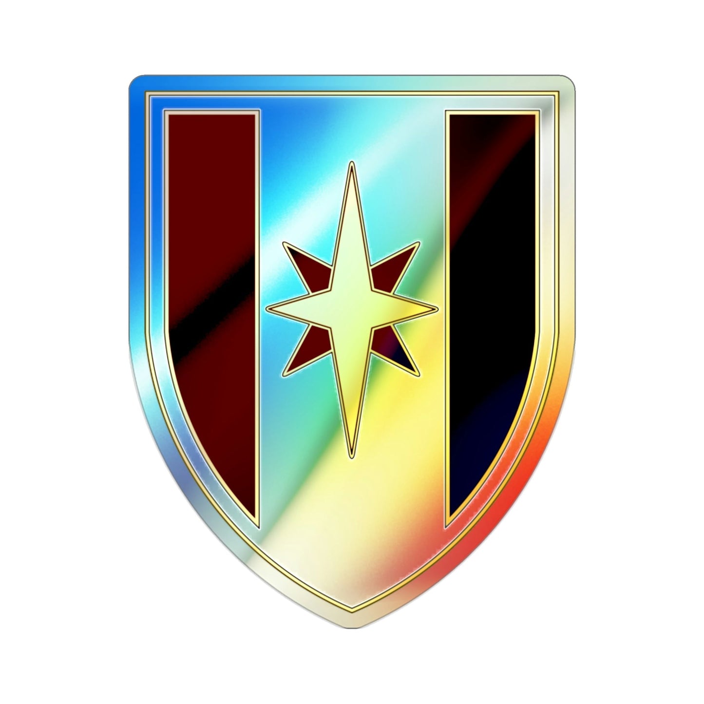 44 Medical Brigade v2 (U.S. Army) Holographic STICKER Die-Cut Vinyl Decal-2 Inch-The Sticker Space