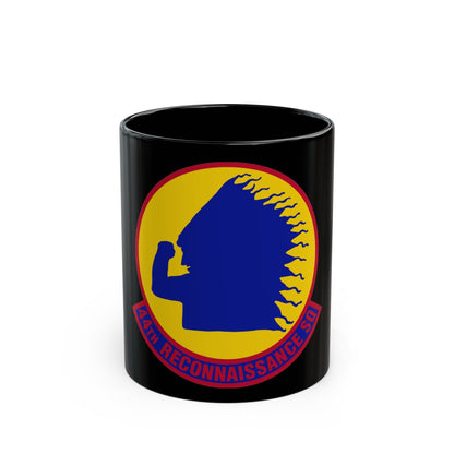 44 Reconnaissance Squadron ACC (U.S. Air Force) Black Coffee Mug-11oz-The Sticker Space