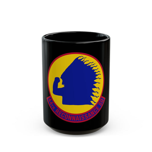 44 Reconnaissance Squadron ACC (U.S. Air Force) Black Coffee Mug-15oz-The Sticker Space