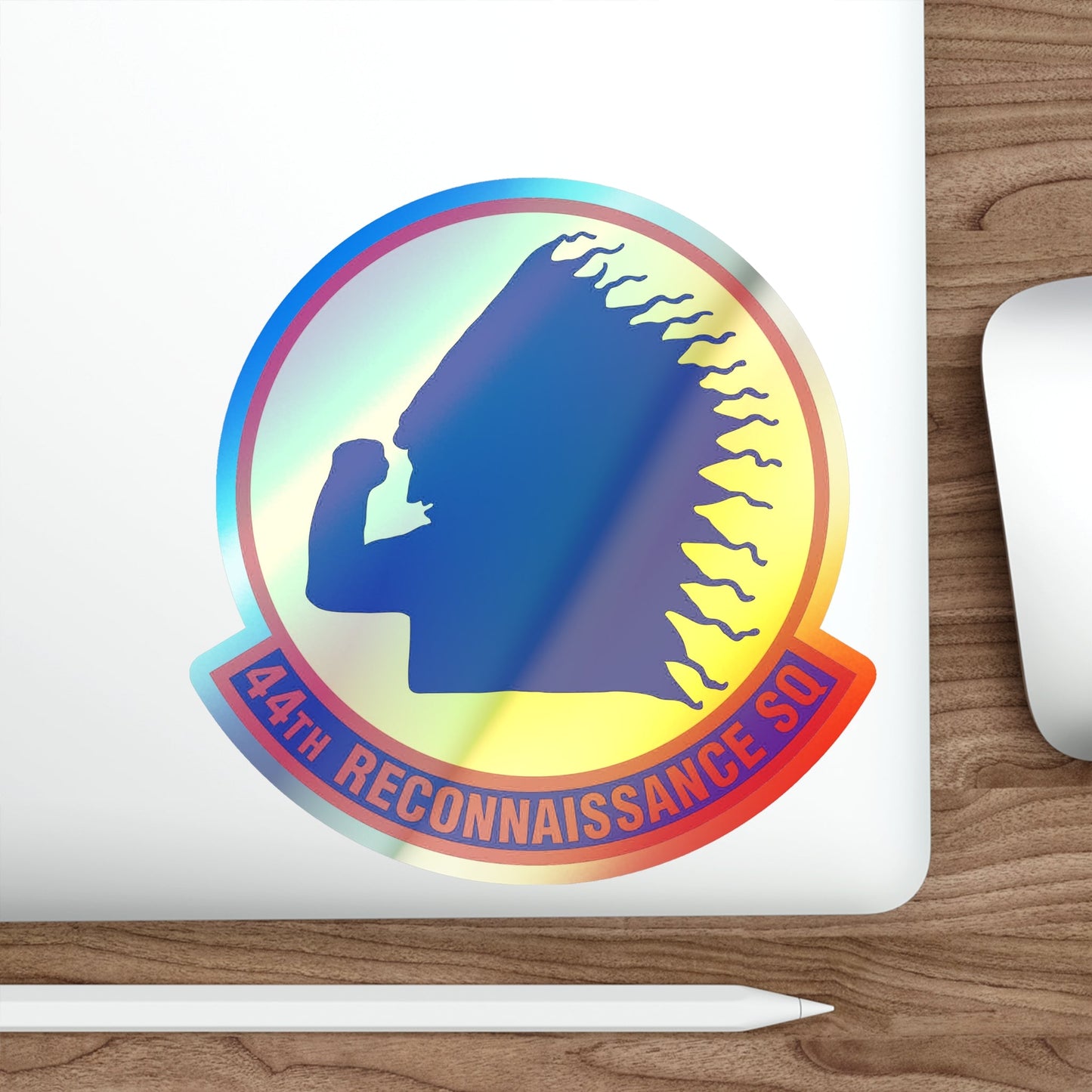 44 Reconnaissance Squadron ACC (U.S. Air Force) Holographic STICKER Die-Cut Vinyl Decal-The Sticker Space