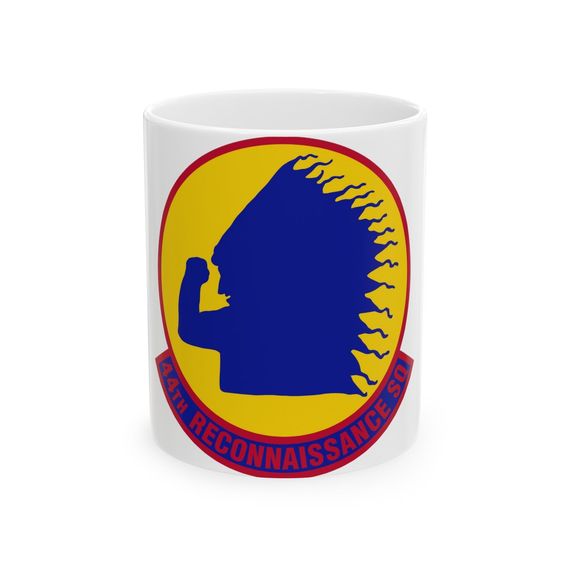 44 Reconnaissance Squadron ACC (U.S. Air Force) White Coffee Mug-11oz-The Sticker Space