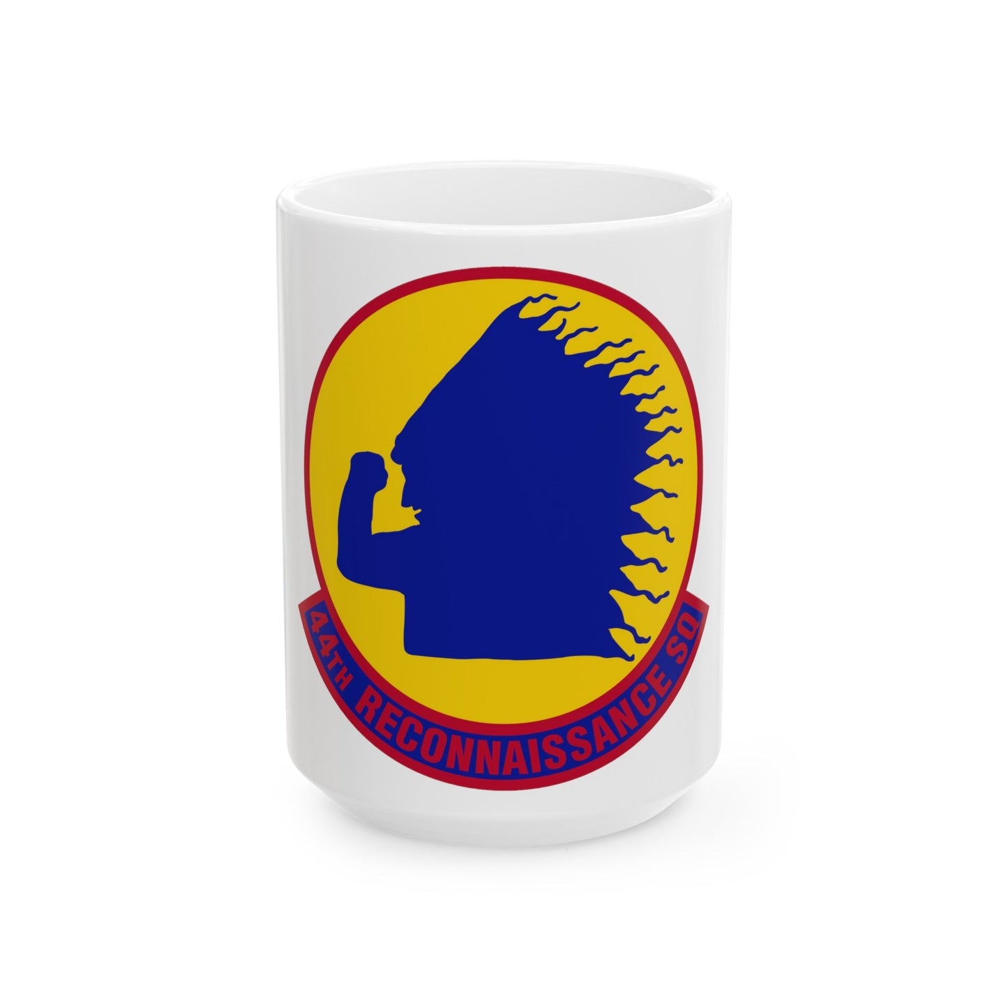 44 Reconnaissance Squadron ACC (U.S. Air Force) White Coffee Mug-15oz-The Sticker Space