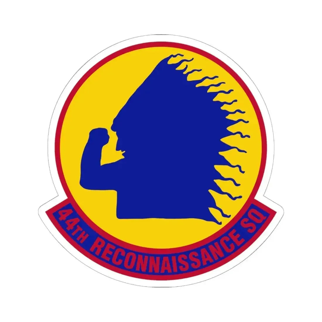 44 Reconnaissance Squadron ACC (U.S. Air Force) STICKER Vinyl Kiss-Cut Decal 6 Inch White - The Sticker Space